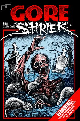 Gore Shriek #3 (1987)
Keywords: Horror