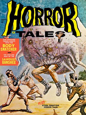 Volume 03, Issue 2 (03 1971)
From German Sci-Fi pulp series Perry Rhodan (Moewig-Verlag, 1961 series)
Keywords: Horror
