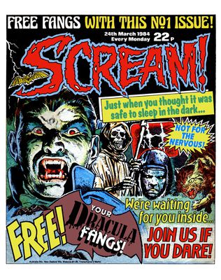 Scream! #01 (03 24th 1984)
Keywords: Horror
