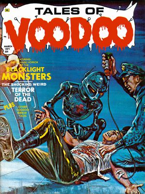 Volume 4, Issue 2 (03 1971)
Reprint from German Sci-Fi pulp Perry Rhodan (Moewig-Verlag, 1961 series) #384
Keywords: Horror